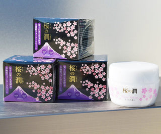 櫻之潤出水霜 櫻潤 4合1保濕乳液 100g 3罐組【REIKA JAPAN 桜の潤ウォータークリーム 100g 3点セット】